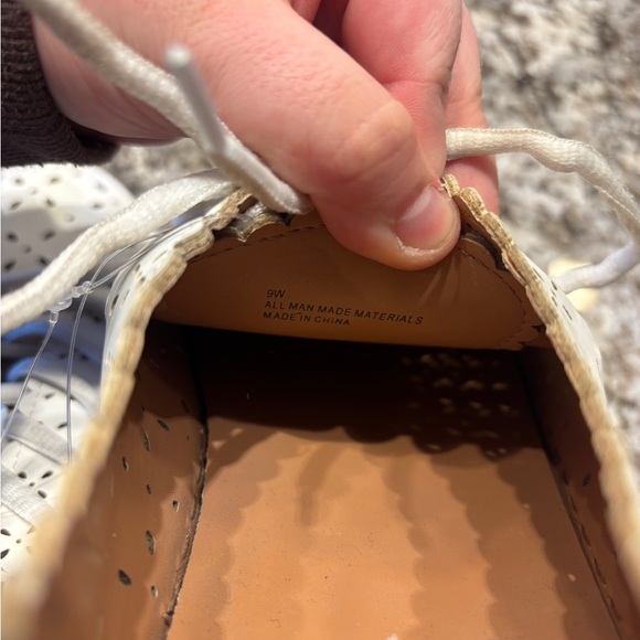 Torrid White Perforated Sneakers - Picture 5 of 6